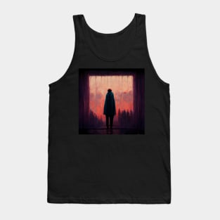 In The Place of Depression | The World Seems to Weep Tank Top